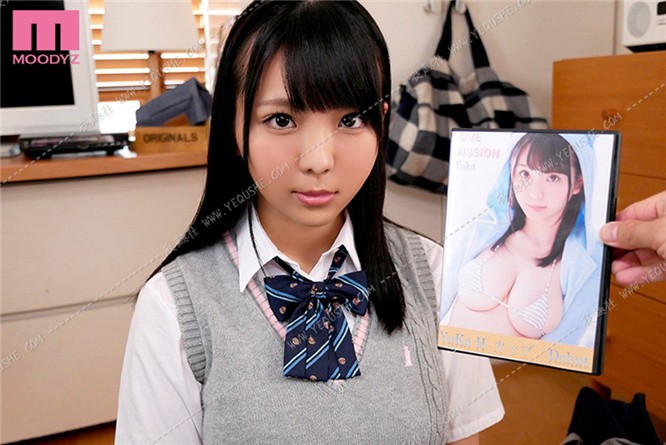 MIAA-133:青梅竹马的稻场流花(稲场るか)是性感写真女星!?